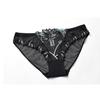 Summer Cherry Embroidery Bra Large Size Transparent Mesh Temptation Underwear Ultra-thin Sexy Ladies Bra Set