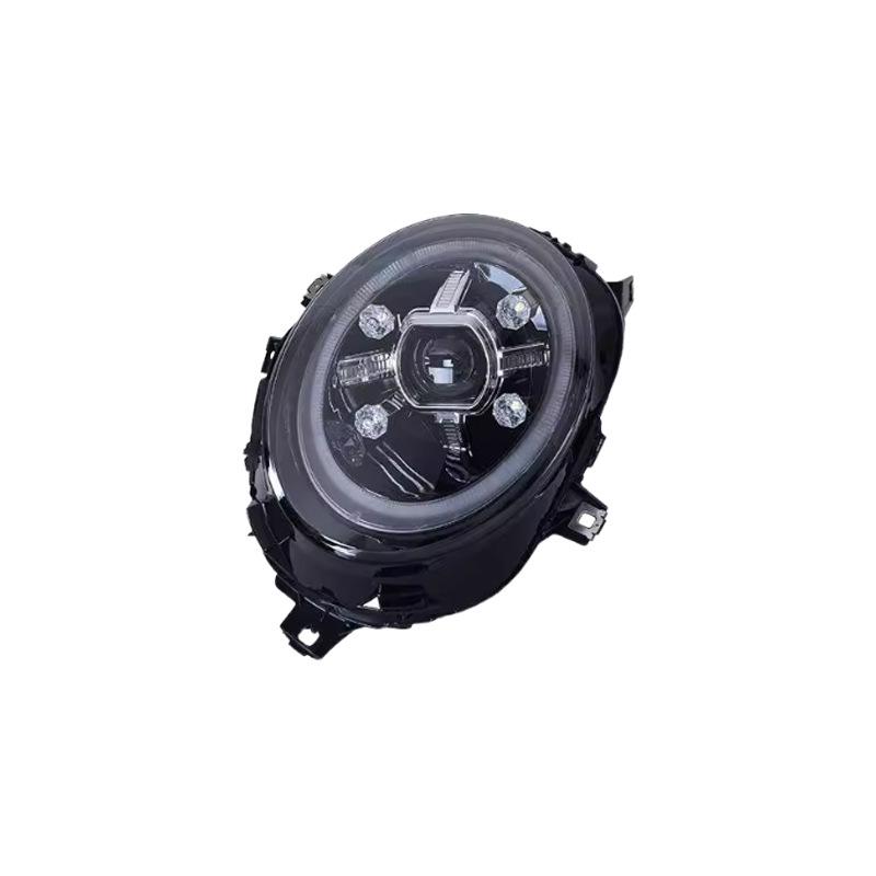 Compatible with 2014-2023 BMW Mini F56/F55 Headlight Assembly: Crystal DRL with Flowing Turn Signals.