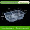JingJingRS Multi-Compartment Disposable Takeaway Containers