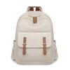 Versatile large-capacity contrasting colors women's backpacks spring new commuter travel bags student school bags women