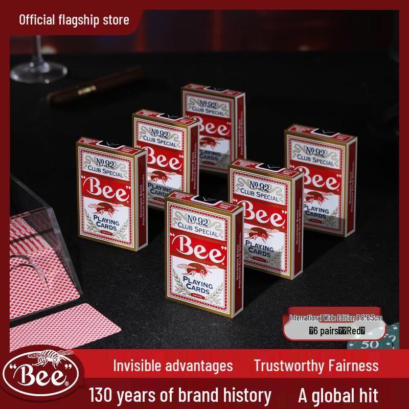 Bee U.S. Imported Wide Poker Playing Cards