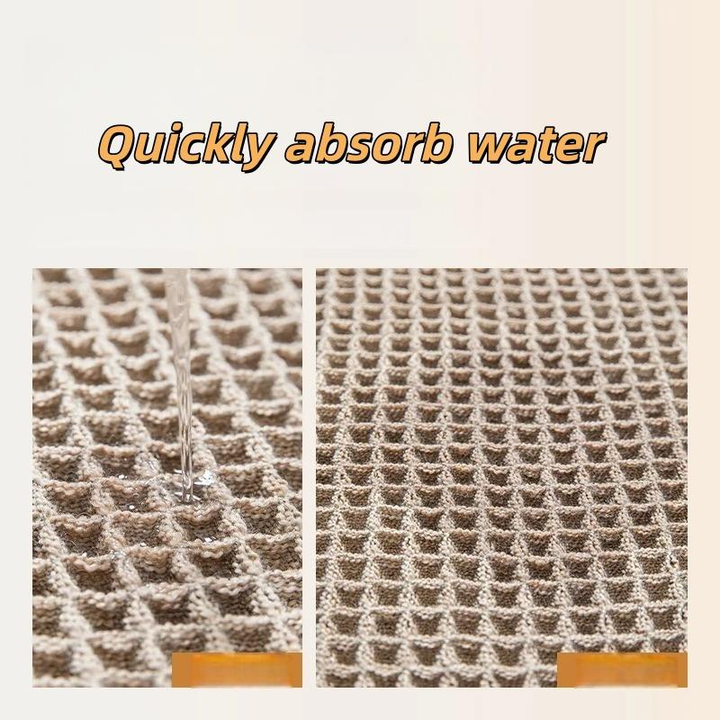 1pc 43x61cm Bathroom floor mat, non slip mat at the entrance of the bathroom, bedroom entrance mat, household water absorbent