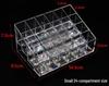 Transparent 24-Slot Lipstick Display & Storage Holder