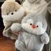 Soothing Penguin Plush Toy Super Soft Beaver Doll Sleeping Doll Throw Pillow for Girlfriend Birthday Gift