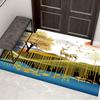 Entrance Mat Floor Mats Non-Slip Back Rubber Welcome Doormat Bathroom Kitchen Mat