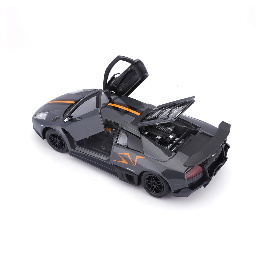 Bburago 1/24 Scale Lamborghini Murcielago LP670-4 SV China Limited Edition Gray / Diecast Model Car, Finished Product, 18-22120