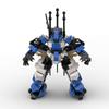 M Building Block Is Compatible With Lego, Attack And Kill Mobile Team Creative Assembly Battle Robot Toy Building Block Ornament Set