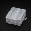 2X 26650 Battery Storage Case Holder Plastic Durable Organizer Safe Battery Protection for Home and Travel