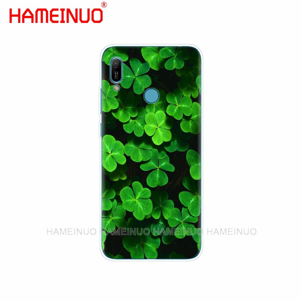 Funda de silicona para teléfono para huawei Y5 Y6 Y7 Y9 PRO PRIME 2019 honor 8s 8a 20 LITE PRO 10i view 20 V20 mariquita de cuatro hojas margarita