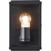 Wandleuchte Brilliant Gaia Schwarzes Metall 60 W E27