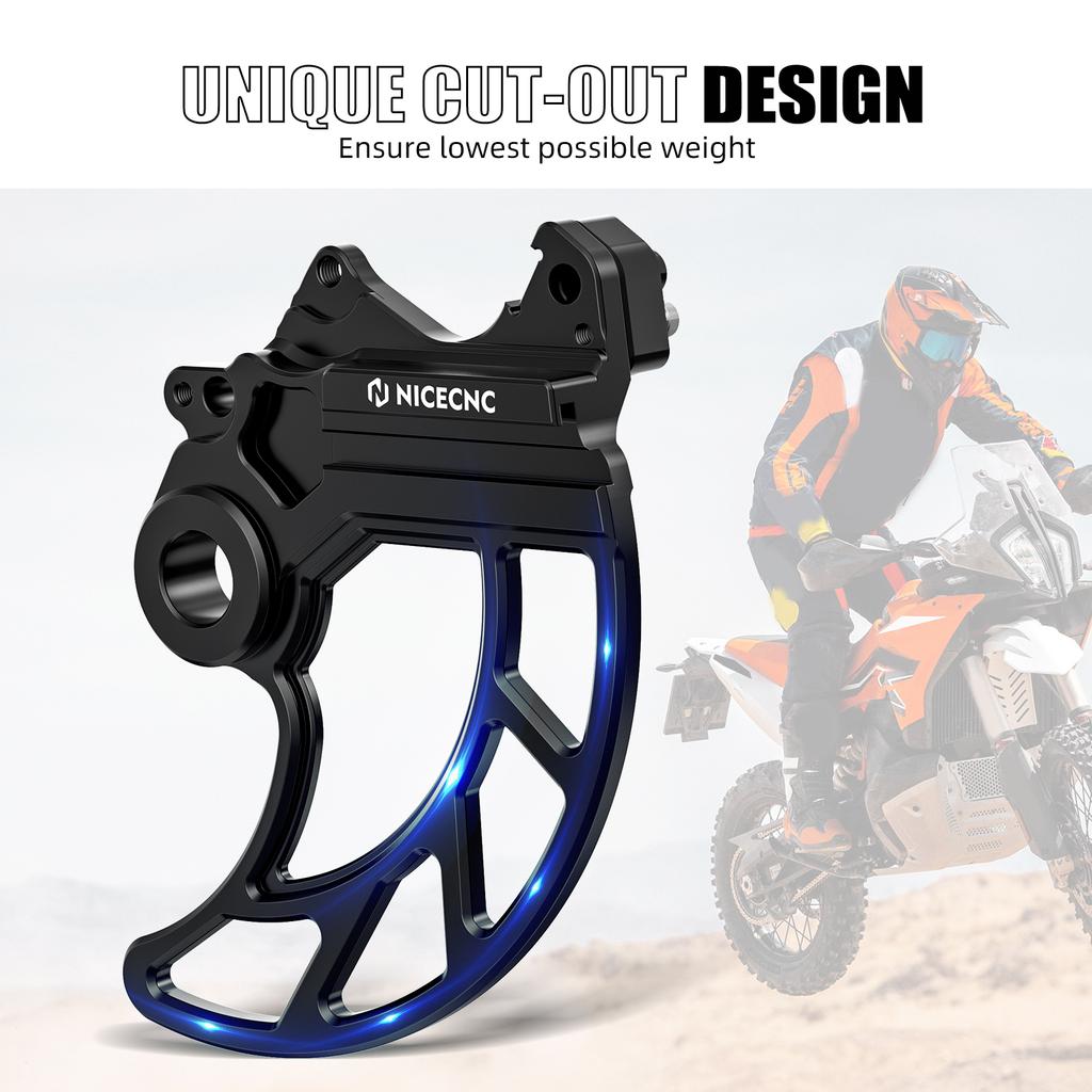 NICECNC For KTM 790 890 Adventure /R 2019-2025 Husqvarna NORDEN 901 2022-2025 Motorcycle Rear Brake Disc Guard Caliper Guard