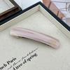 Korean New Design Retro 8.5cm Strip-Type Hair Clip high Ponytail Clip Fashion Acetic Acid Spring Clip Hair Accessories