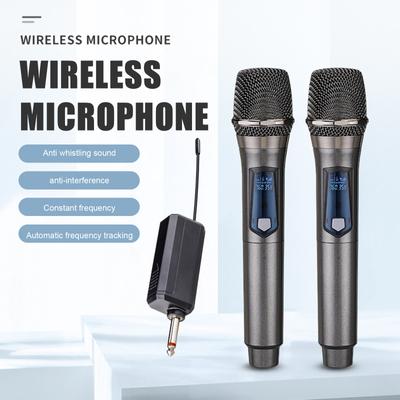 Rechargeable UHF Wireless Microphone, Handheld Wireless Microphone For Karaoke, Wedding, DJ, Party, Speech, Church, Classroom Use
