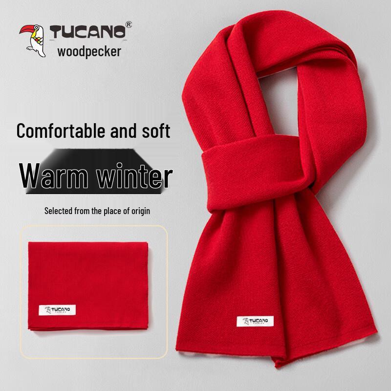 Tucano Men's Solid Winter Scarf