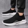 Men 'S Casual Shoes Spring Knit Couple Socks Shoes Unisex Breathable Sneakers Fashion Slip -On Loafers Men Running Shoes