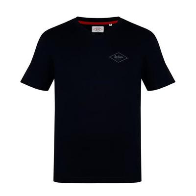 Lee Cooper Essentials V-Neck Black Men's T-Shirt, Size L