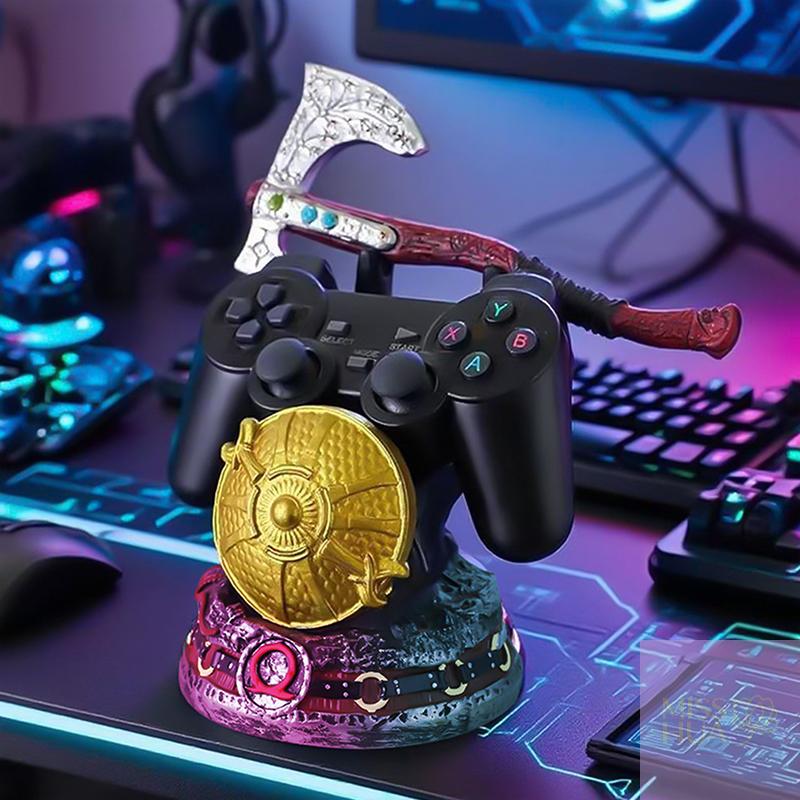 Creative Display Stands PS5 Controller Stand Unique Gamepad Holder Desktop Decoration Game Accessory Home Ornament