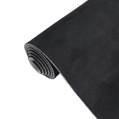 50cm*140cm Culoare Neagră Piele de Căprioară Compozit Spumă Materiale pentru Modificări Interioare Plafon Auto pentru Decor Mobilă DIY Reparare