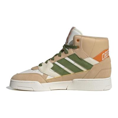Originals Drop Step Se Wildleder Bequem Vielseitig Langlebig High-Top Sneaker Unisex Sneaker Weiß Grün ID1001