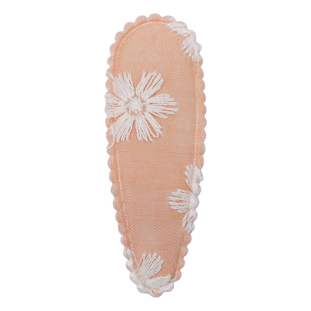 2/4/6Pcs/Set New Print Cotton Alloy Hair Bow Snap Clips Fabric Plaid Hairpins Girl Kid Headwear Baby Hair Accessories