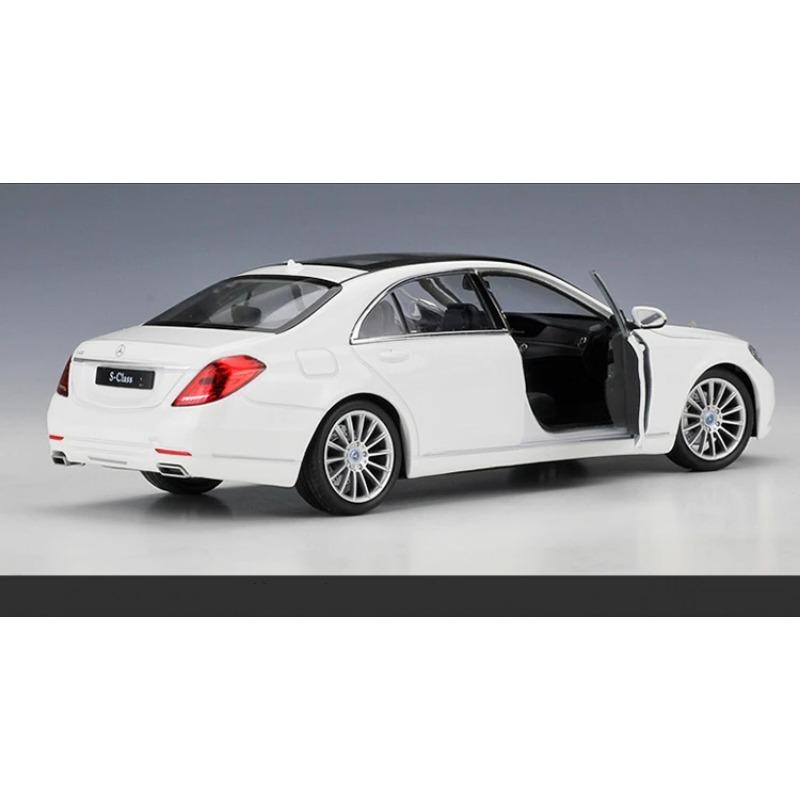Welly 1/24 Mercedes Benz S-Class S500 литой автомобиль модель игрушечный транспорт литой металл модель автомобиля высокая имитация коллекция детские подарки