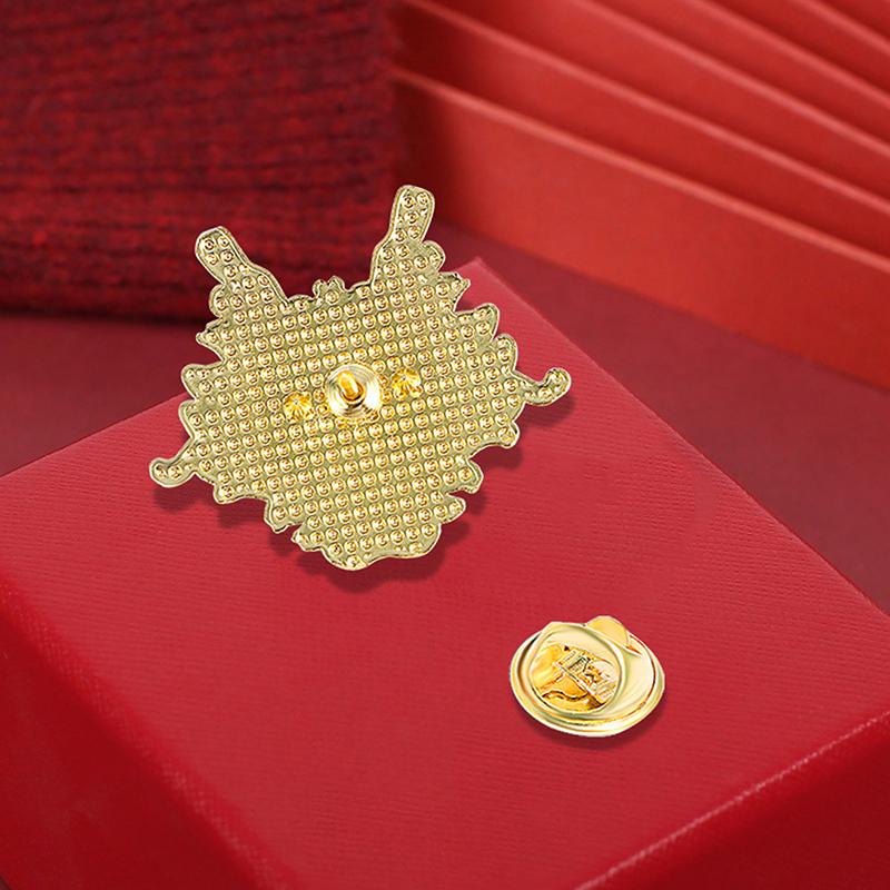 Cartoon Dragon Badge Vintage Creative Brooch Animal Brooches Bag Lapel Pins Clothes Accessories Cartoon Jewelry Gift For Kid