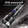 USB 300 Minute Chargeable Flashlight Strong Light 3 Modes Hand Lamp 18650 Battery Torch Waterproof Camping Hiking Night Patrol