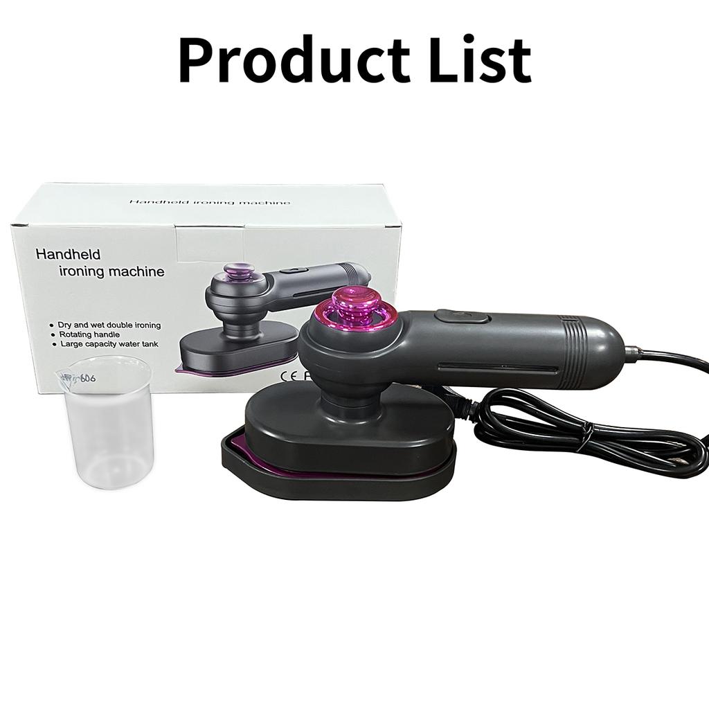 Portable Electric Iron Handheld Steam Iron For Clothes Mini Ironing Machine Garment Steams Dry Wet Ironing