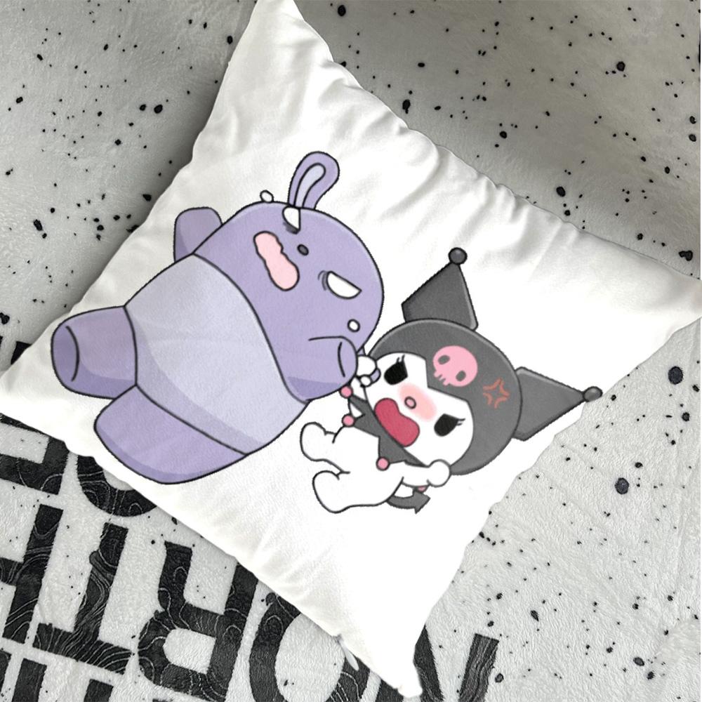 Kawaii K-Kuromi Sleeping Pillowcase Decorative Pillowcases New Christmas Decoration Ornamental Pillow Home Decorations