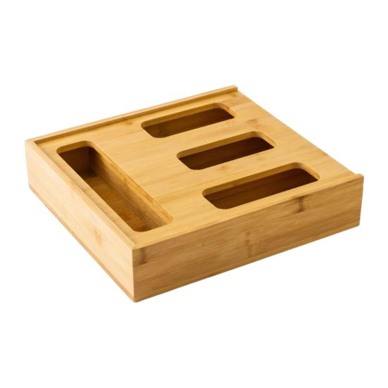 Food Cling Film Cutter Plastic Wrap Dispenser with Slide Cutter Aluminum Foil Dispenser Wall-Mounted Organizer