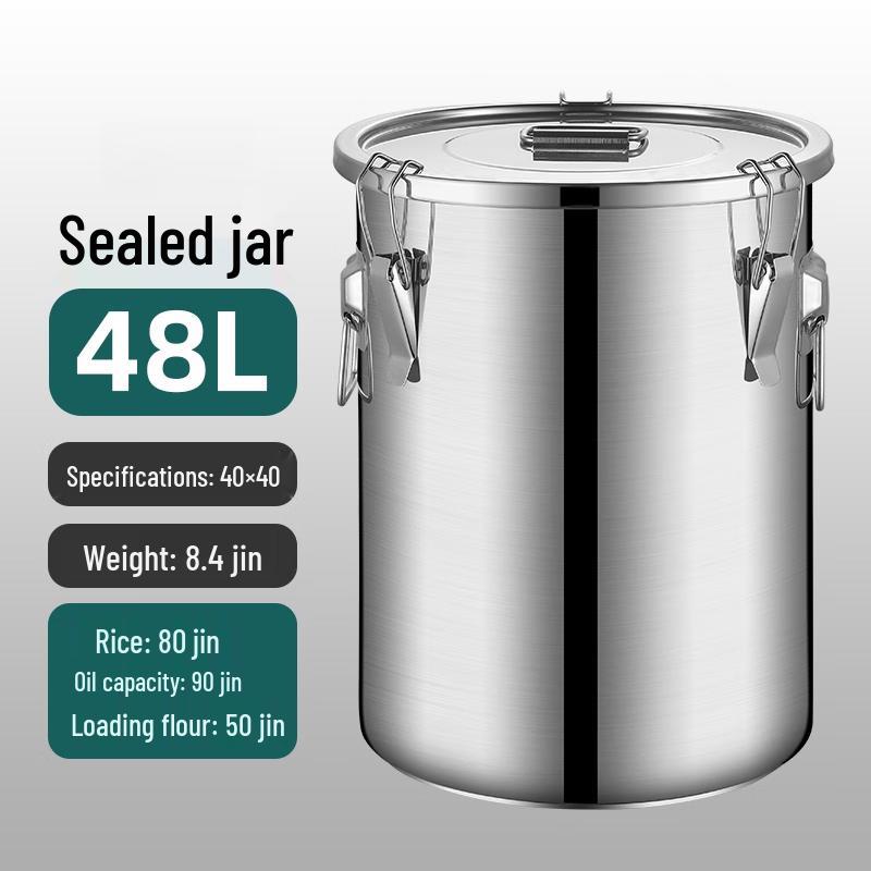 Stainless Steel Sealed Food Storage Container