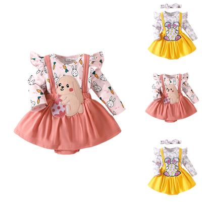 Grenouillère Bébé Fille Dessin Animé