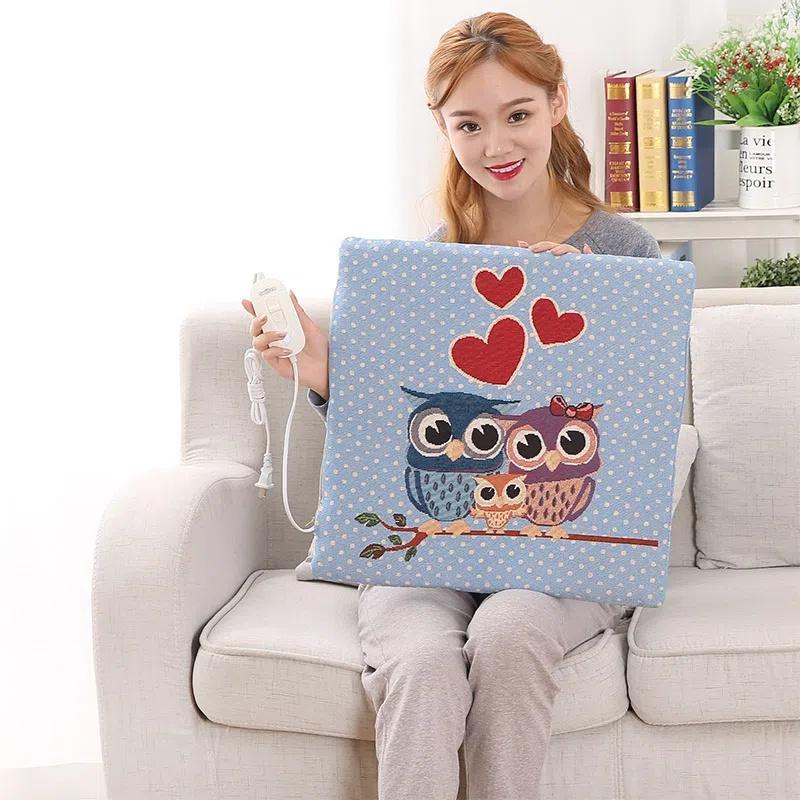 Removable and Washable Electric Seat Cushion Office Heating Seat Cushion Small Heating Pad Temperature Regulating Electric Seat Cushion