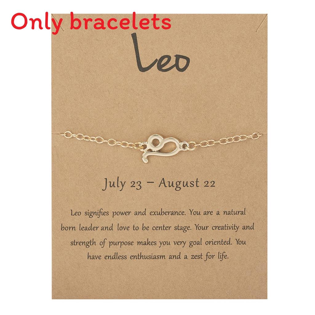 Unisex Zodiac Symbol Chain Jewelry With Alloy Material For Travel Souvenir And Personal Gift