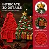 Resin Casting Christmas Tree Mold 3D Printing Design 3D Casting Mold  Christmas Party