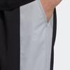 Adidas Neo SS22 Spliced Elastic Waist Straight Leg Track Pants Men Bottoms Black HN4720