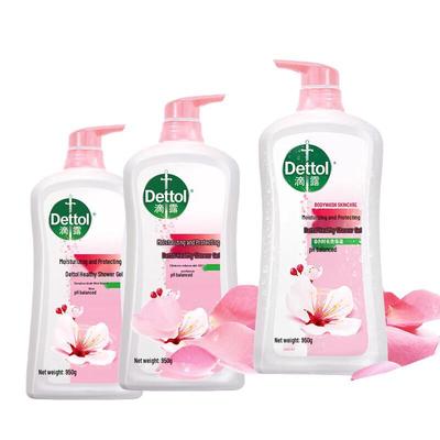 Healthy Body Wash, Moisturizing Care, 3 X 950g