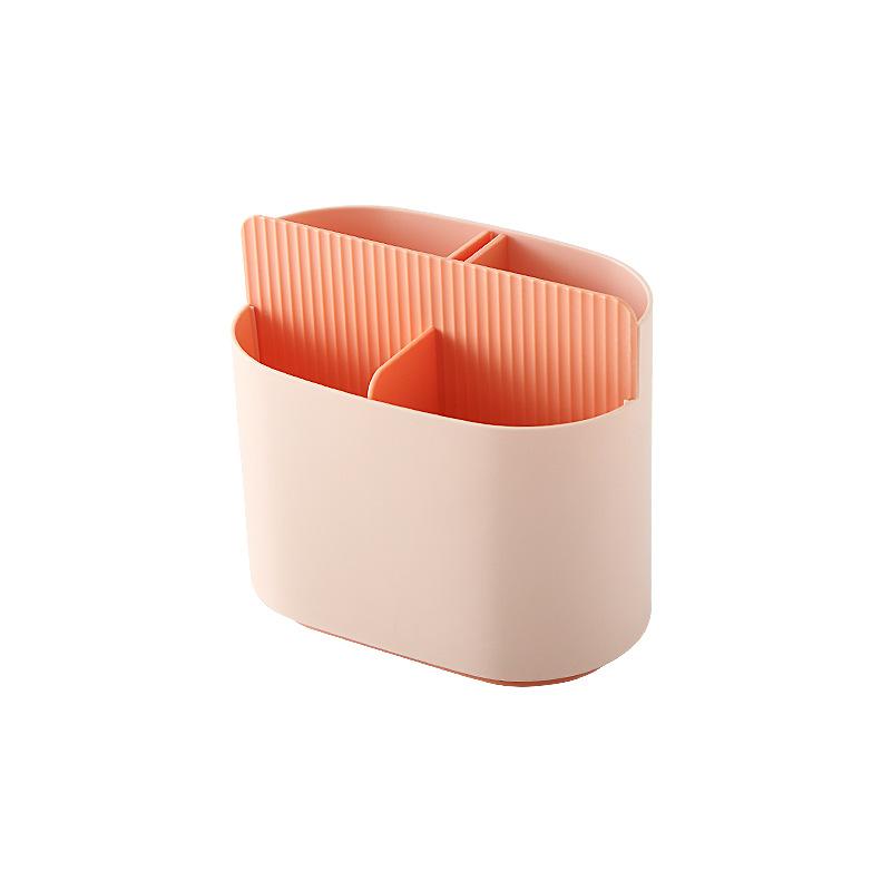 

Damon s Chopstick Holder Kitchen Chopstick Cage Draining RackSpoon and Chopstick Storage Box Plastic light pink