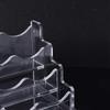 Transparent Name Card Display Stand Acrylic Organizer Storage Rack  Business Name Card