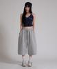 Like The Most Side Pintuck Autumn-Length Bermuda Training Pants_Gray