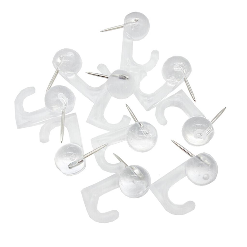 30/50 Pcs Push Pin Hooks Decorative Pin Tacks Wall Thumb Tacks Hook Office School Supplies for Photo Wall Bulletin Board