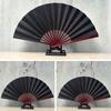 48cm Chinese Tai Chi Chinoiserie Gift Plastic Bone Fan Yoga Fan Folding Stage Fan Kung Fu Fan