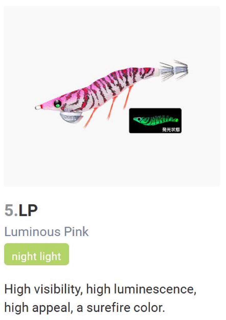 Yo Zuri Egi EZ-Q Dartmaster Rattle Squid Jig Lure Size 3.0 A1741-LP (3338)