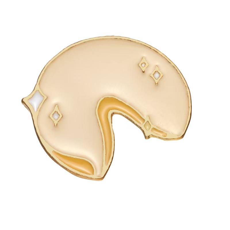 Creative Cartoon Ice Cream Brooch Pin - Cute Food & Flower Drip Oil Design
