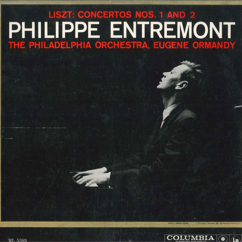 

LP Record LISZT PHILIPPE ENTREMONT PHILADEL Concertos Nos. 1 And 2 ML5389 COLUMBIA MASTE 1959 US Classical Used