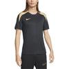 Nike Strike Colorblock Logo Crew Neck Short Sleeve Soccer Jersey Men Tops Black FN2400-011