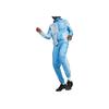 Puma Manchester City Mcfc Prematch Woven Jacket Color Block Design Casual Hooded Long Sleeve Woven Jacket Men Jacket Blue Silver-Gray 774372-02