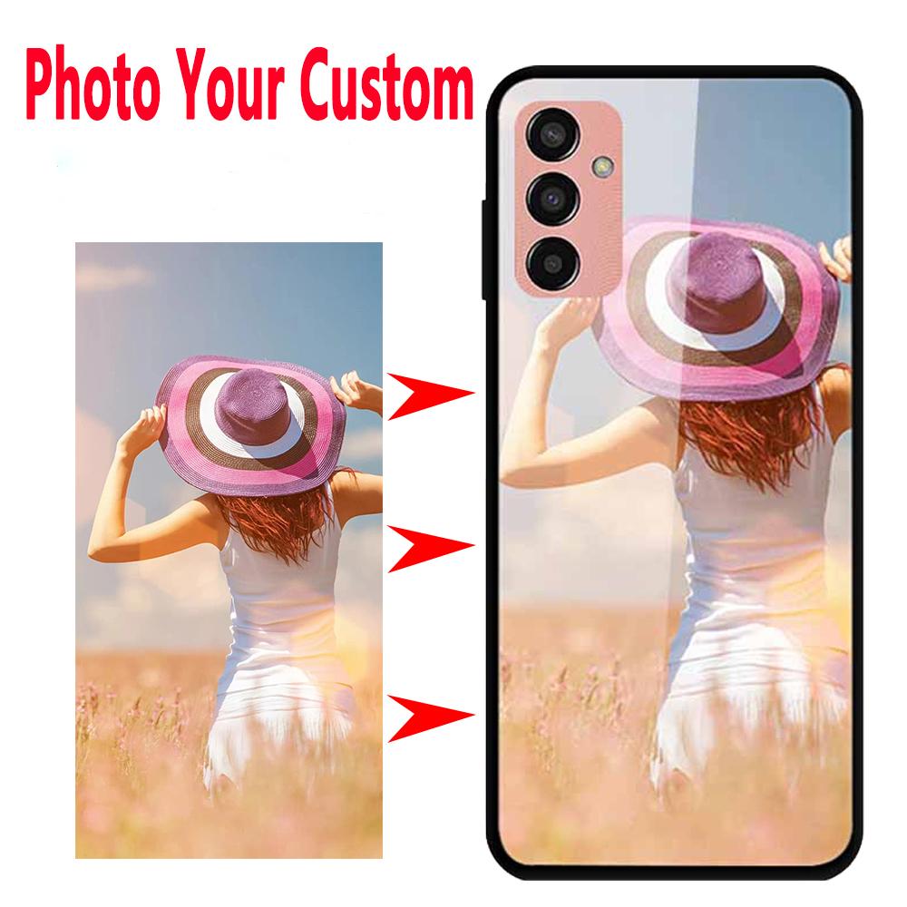 

Customized DIY Tempered Glass Case For Huawei Honor 70 plus Hard Back Protector Photo Phone Cover Cases for Honor 70M plus Funda other