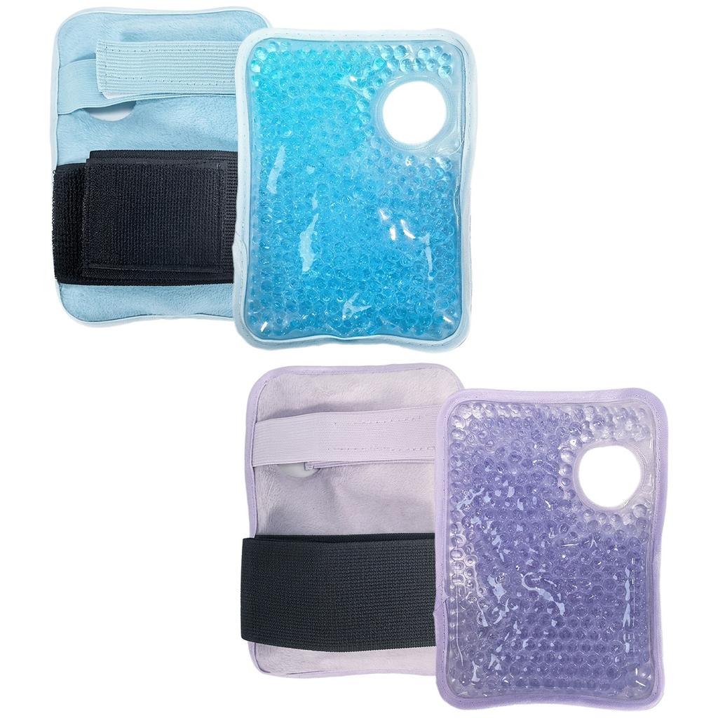 Reusable Cold Hot Therapy Gel Ice Pack With Wrist Strap For Sports Injury Relief