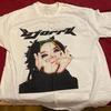 Rara Bjork anni '90 Stile Base Maglietta Bianca Manica Corta Unisex Uomo